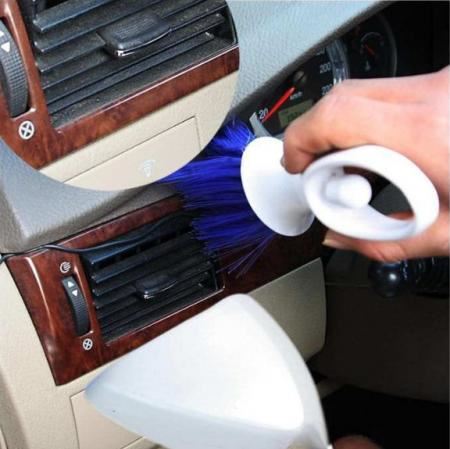 Car Internal Cleaner Tool Keyboard Air Outlet Vent Cleaning Brush+ Dustpan
