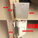 Pieces Stainless Steel2PCS 2 Ways Hinges-Size:125mm