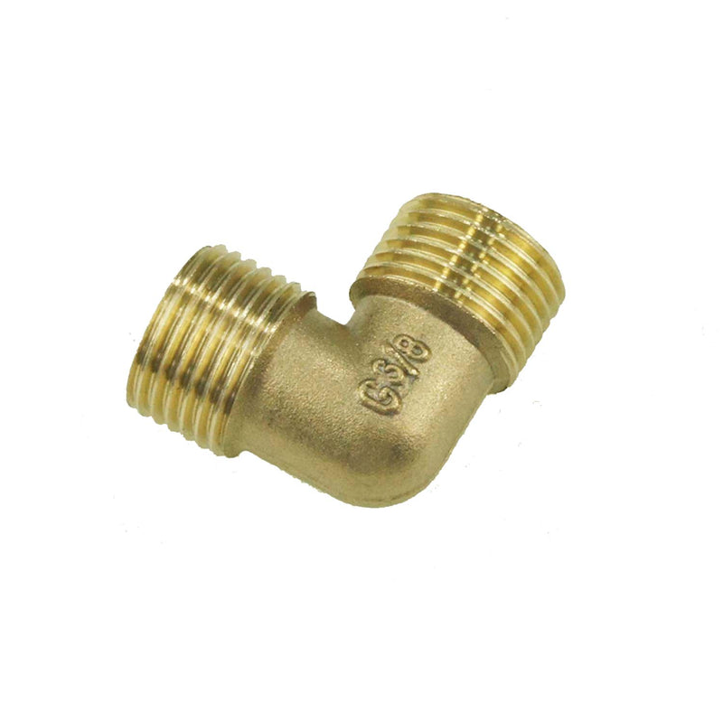 Air Line Connector Elbow 90Deg Male to Male