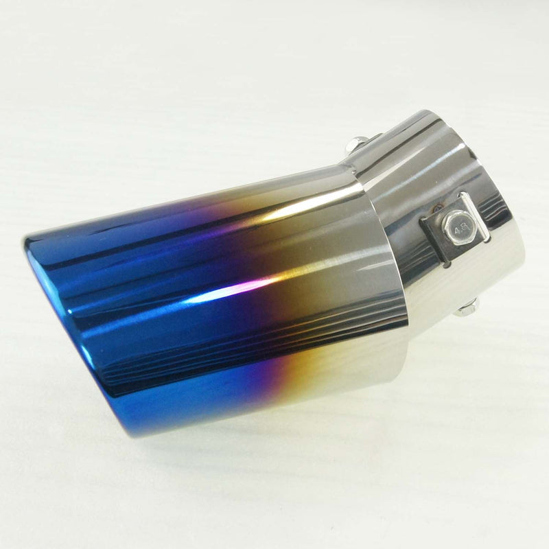 Stainless Steel Exhaust Muffler Tip Pipe Tail J7- Size:16x8.5mm