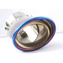 Stainless Steel Exhaust Muffler Tip Pipe Tail J7- Size:16x8.5mm