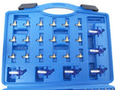 Diesel Injector Flow Test Meter Adaptor Set Common Rail 6 Cylinder Garage Tool freeshipping - Aimtools