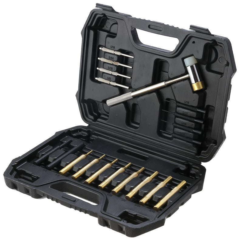Copper Pin Punch Special Applications Set With Hammer BMC
