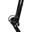 NUF 5X LED Magnifying Light with Clamp 250mm Black