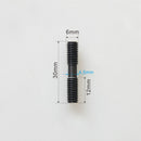 Double Screw Carbide Inserts CNC Lathe Tool M6*30 10PCs