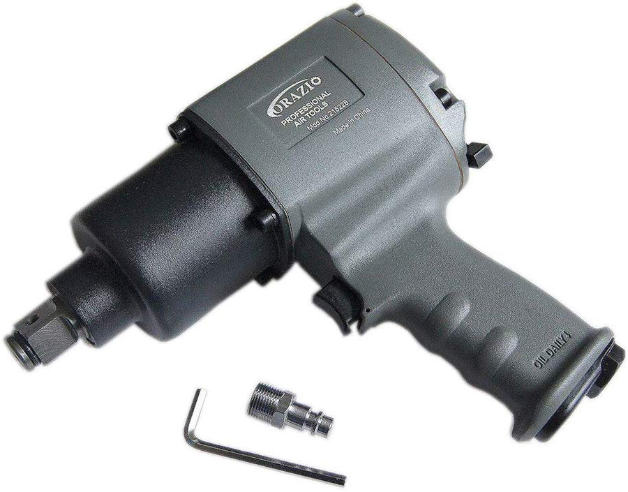 ORAZIO Air Impact Wrench 3/4" Twin Hammer 1000Nm Garage Car Truck Wheel Tyre Bolts Removal Installation Pneumatic Tool (Budget) 212222 - View #8