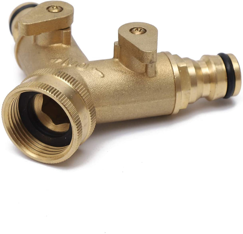 Water Tap Divider Auto Connector Copper