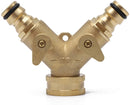 Water Tap Divider Auto Connector Copper