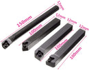 Indexable Inserts Lathe Turning Cutting Tool Set 4PCs