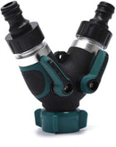 Garden Water Tap Divider 2 Way