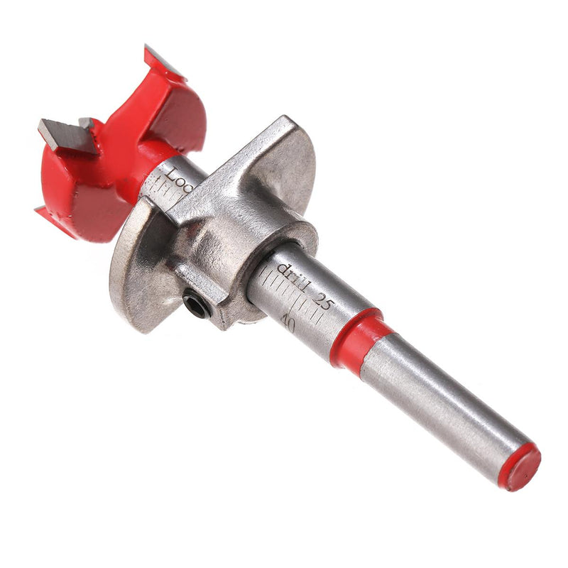 Concealed Hinge Wood Drill Bit Set With Stop 15-35mm