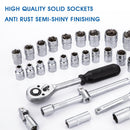 Socket Set 32PCs 1/2"