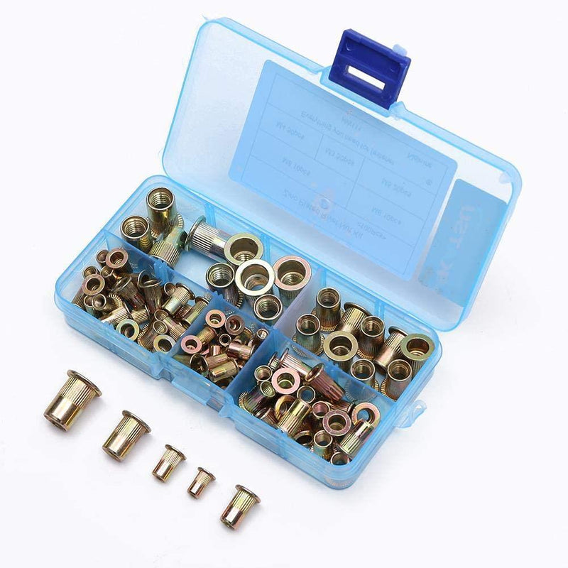 405536 12 "manual  nuts riveter with rivets kit