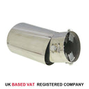 Stainless Steel Exhaust Muffler Tip Pipe Tail J7 Size:16x8.7mm