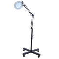 NUF 8X LED Magnifying Light with 60CM Stand 200mm Black-White