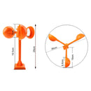 Anti Birds Spinning Mirror With Solar Sound 40cm