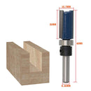 Flush Trim Pattern Template Router Bit Set 3PCs 1/4"