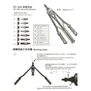 Professional Quality Hand Nut Riveter 4 to 12MM 17" 440MM freeshipping - Aimtools