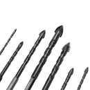 Multi Purpose Drill bit set 6PCs Cross head 4 5 6 8 10 12