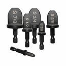 Brass Pipe Expanding Kit 6PCs Hex Flat