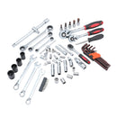 Socket Set 151PCS 1/4, 3/8, 1/2 With Spanners