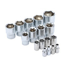 Socket Set 151PCS 1/4, 3/8, 1/2 With Spanners