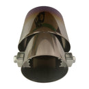Stainless Metal Blue Steel Exhaust Muffler Tip Pipe Tail