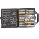 HSS Twist Drill Bit Set 99PCs Titanium Coated 1.5 to 10mm in box freeshipping - Aimtools