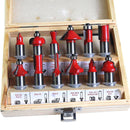 Router Bit Set 12Pcs 1/2" freeshipping - Aimtools