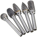 Die Grinder Burrs Tungsten Carbide 6x10mm 5PC Set freeshipping - Aimtools
