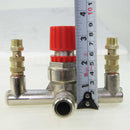 Air Compressor Switch Holder Base W/ Valves&Regulator