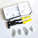 Hand Riveter Set In Plastic Case 61Pcs freeshipping - Aimtools