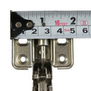 Hydraulic Stainless Steel Concealed Hinge- Type: Half Overlay