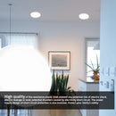 Panel Light Warm White Round 3W To 24Watt freeshipping - Aimtools