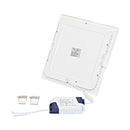 KATSU 3000-3500K Warm White LED Light Aluminium Square Panel freeshipping - Aimtools