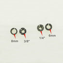 Trimmer Collet Chuck Set 3/8" 1/4", 6MM & 8MM freeshipping - Aimtools