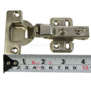 Hydraulic Stainless Steel Concealed Hinge- Type: Half Overlay