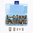 Zinc Plated Rivet Nut Assortment 100PCS M3 - M8