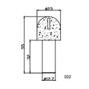 Electro Diamond Marble Grinding Router Bits freeshipping - Aimtools