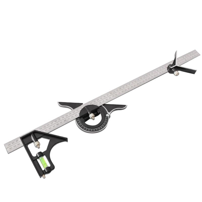 Right Angle Multi Angle Purpose Measuring Ruler 60cm