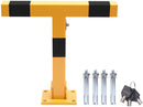 Yellow & Black  Car Parking Space Lock Bollard freeshipping - Aimtools