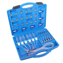 Diesel Injector Flow Test Meter Adaptor Set Common Rail 6 Cylinder Garage Tool freeshipping - Aimtools