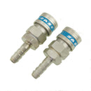 Air Quick Coupler Connector Hose Tail End 2PCS