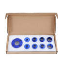 Alminium Router Bushing Guide Set 10PCS Metric