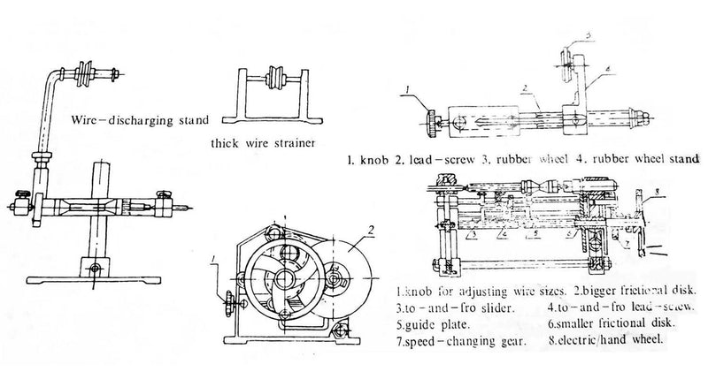Manual Automatic Coil Winding Machine freeshipping - Aimtools