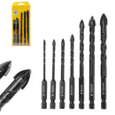 Multi Purpose Drill bit set 6PCs Cross head 4 5 6 8 10 12