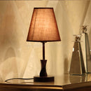 Modern Wood Bedside Table Lamp