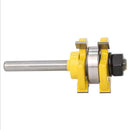 Tongue and Groove Router Bit Set 2PC Set 1/4"