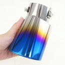 Stainless Steel Exhaust Muffler Tip Pipe Tail J7- Size:16x8.5mm