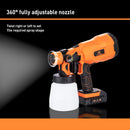 Cordless Paint Spray Gun With Battery